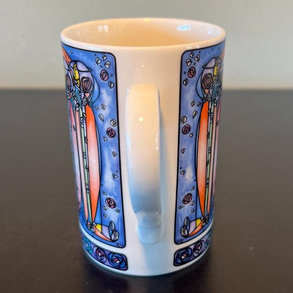Vtg Dunoon "Mackintosh" Art Nouveau Style Cup / Mug Designed by Joanne Triner - Picture 10 of 13